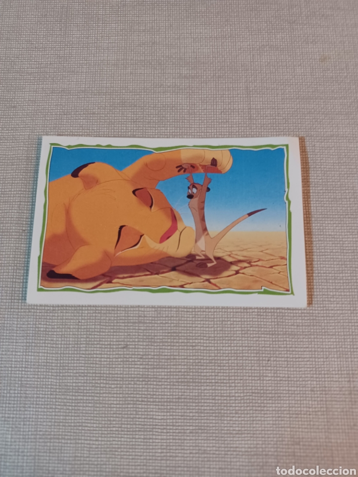 Cat&aacute;logos publicitarios: Cromo el rey leon PANINI Disney N&deg;144