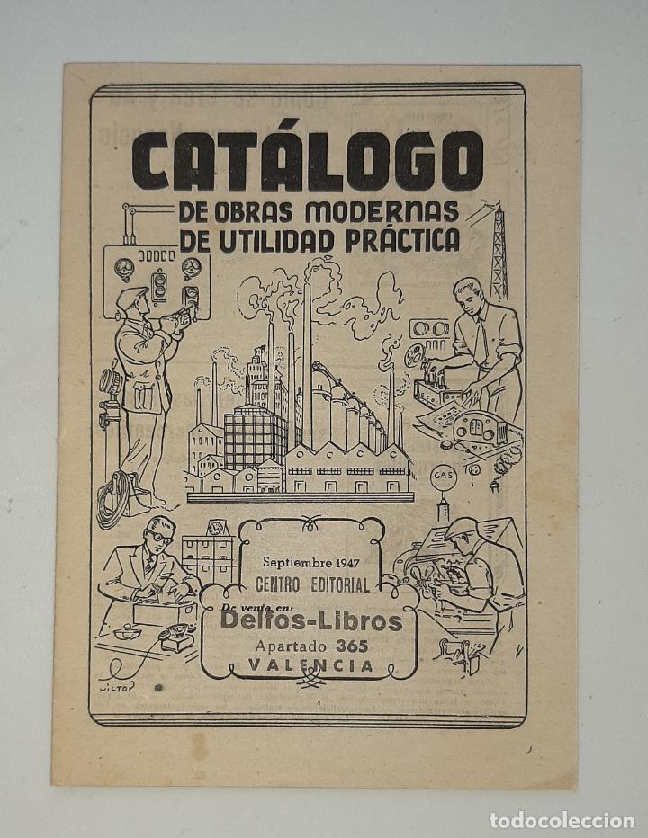 Catalogues publicitaires: CATALOGO DE OBRAS MODERNAS DE UTILIDAD PRACTICA DELTOS VALENCIA 1947