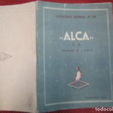 Catálogos publicitarios: CATALOGO TALLER CALIBRES COMPASES NIVELES VARIOS ' ALCA EIBAR ' 1954 21X16CM 28PAG S/F 1930 + INFO