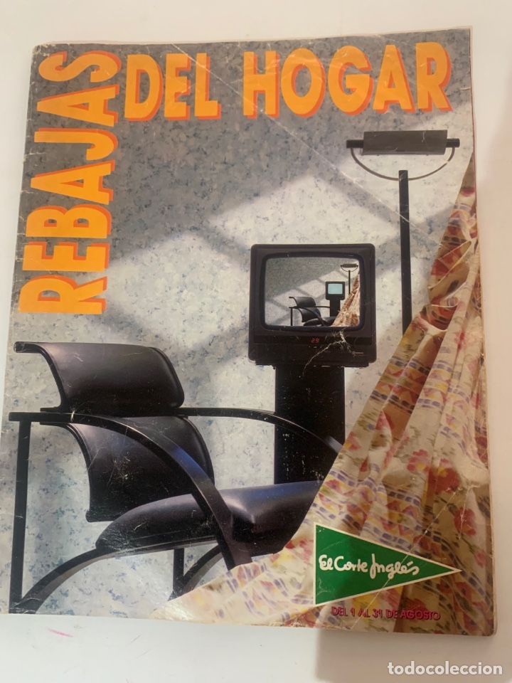 Cat&aacute;logos publicitarios: Cat&aacute;logo rebajas del hogar El Corte Ingl&eacute;s 1989 ordenador amstrad