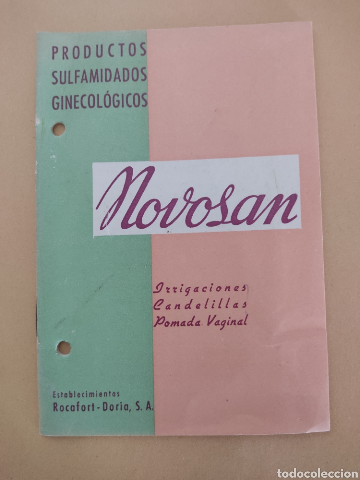 Cataloghi pubblicitari: cat&aacute;logo novosan productos ginecol&oacute;gicos