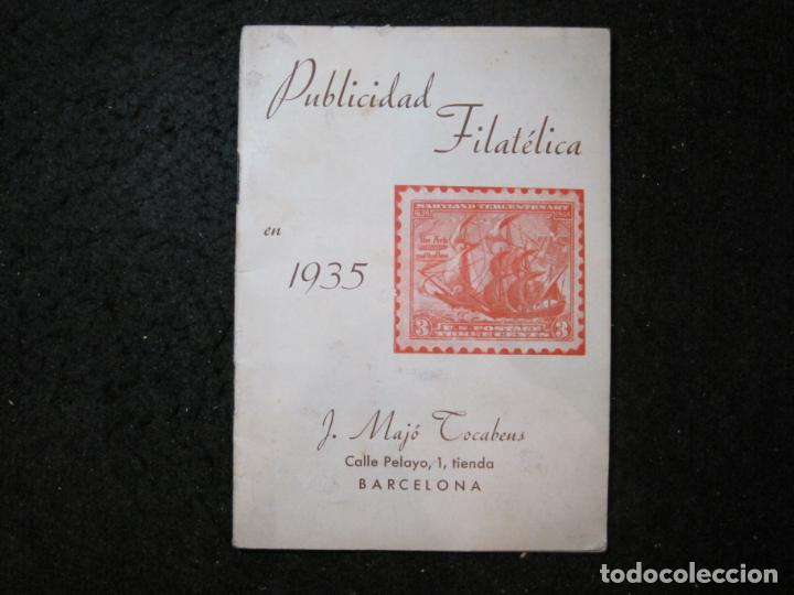 Catalogues publicitaires: PUBLICIDAD FILATELICA EN 1935-MAJO TOCABENS-CATALAGO PUBLICIDAD-VER FOTOS-(K-6837)