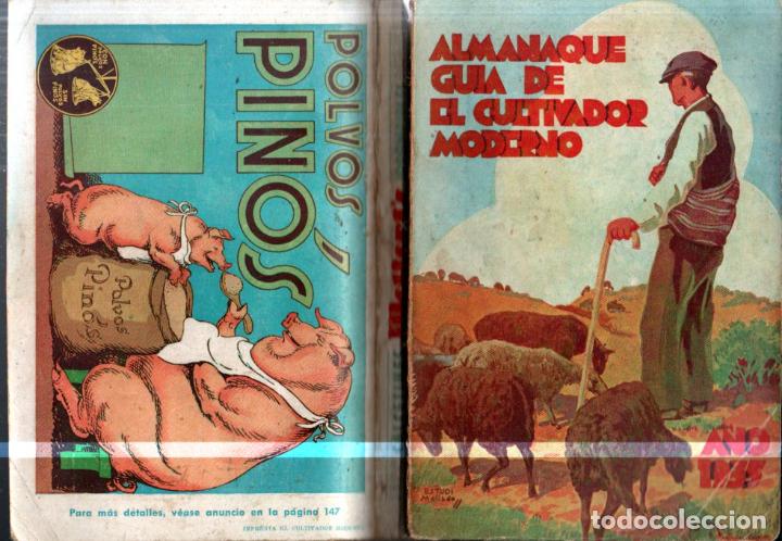 Cat&aacute;logos publicit&aacute;rios: ALMANAQUE GU&Iacute;A DE EL CULTIVADOR MODERNO 1935