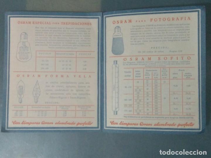 Cat&aacute;logos publicitarios: OSRAM - CATALOGO A&Ntilde;O 1926. - Foto 5