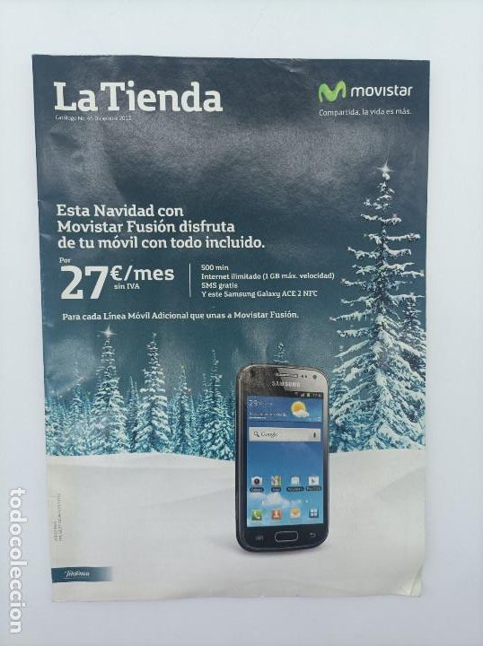 Cat&aacute;logos publicitarios: CATALOGO MOVISTAR 2012 - Foto 1