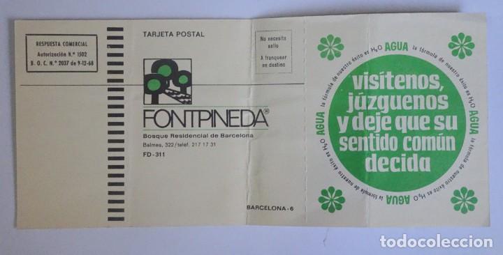Catalogues publicitaires: PUBLICIDAD CONSTRUCTORA FONTPINEDA, BARCELONA, VER FOTOS