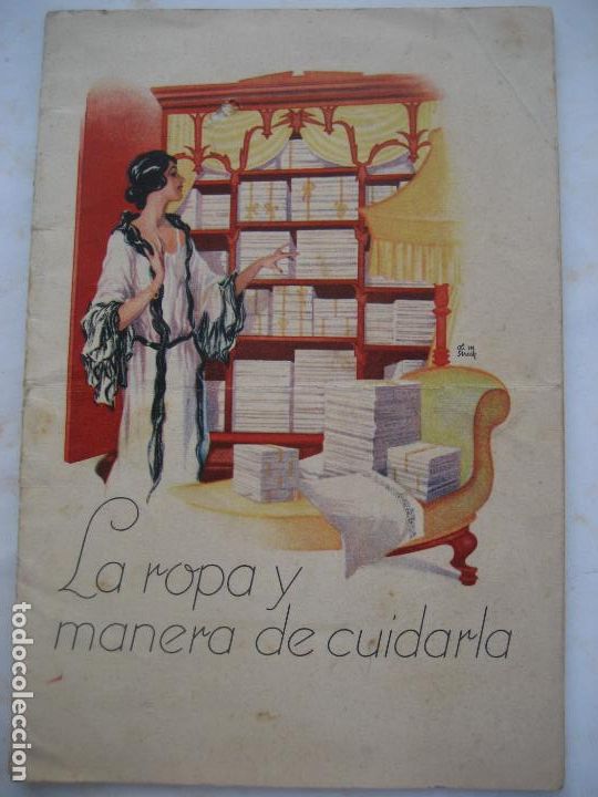 Cat&aacute;logos publicit&aacute;rios: Persil, Henkel. 1929. La Ropa y manera de cuidarla