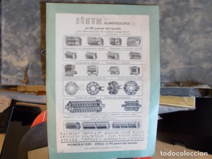 Werbekataloge: '' SUNUM CATALOGO DE NUMERADORES , DE UNA VIEJA IMPRETA , A&Ntilde;OS 60 ,,UNICO EN TC &iexcl;&iexcl;