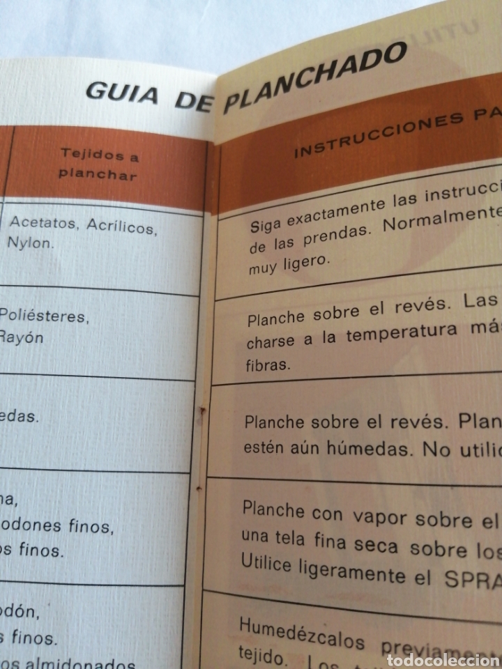 Cat&aacute;logos publicitarios: Instrucciones Solac plancha mod. 755 - Foto 5