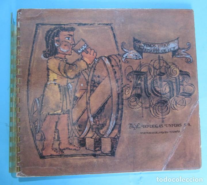 Cat&aacute;logos publicitarios: AGE. BODEGAS UNIDAS. FUEMAYOR, LA RIOJA. IMPRENTA INDUSTRIAL. BILBAO, 1973.