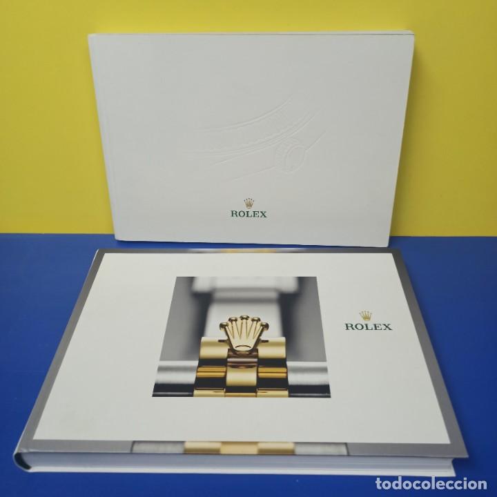 Cat&aacute;logos publicitarios: LOTE 2 LIBROS - CATALOGO GENERAL ROLEX - A&Ntilde;O 2016 Y 2018