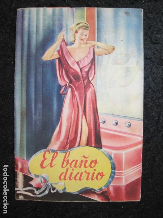 Cataloghi pubblicitari: ROCA-EL BA&Ntilde;O DIARIO-PUBLICIDAD ANTIGUA TROQUELADA-VER FOTOS-(95.117)
