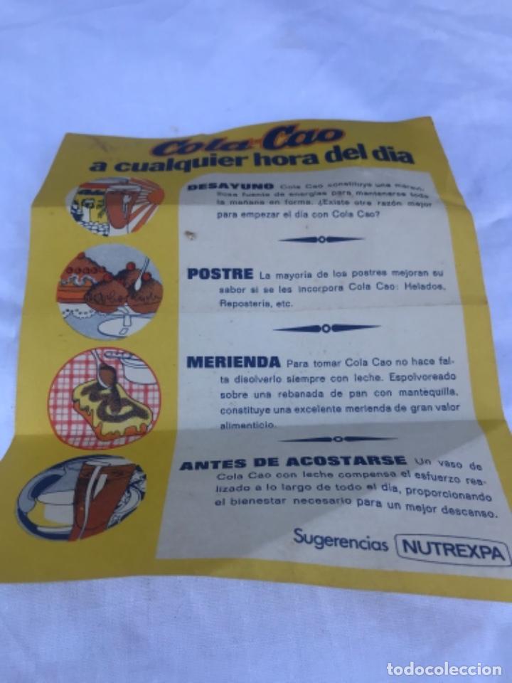 Cat&aacute;logos publicitarios: Cola- cao, publicidad