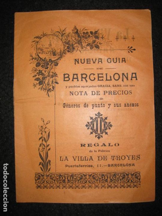 Cataloghi pubblicitari: NUEVA GUIA DE BARCELONA-GENEROS DE PUNTO-GUANTES Y CALCETINES-CATALOGO PUBLICIDAD-VER FOTOS-(K-7076)