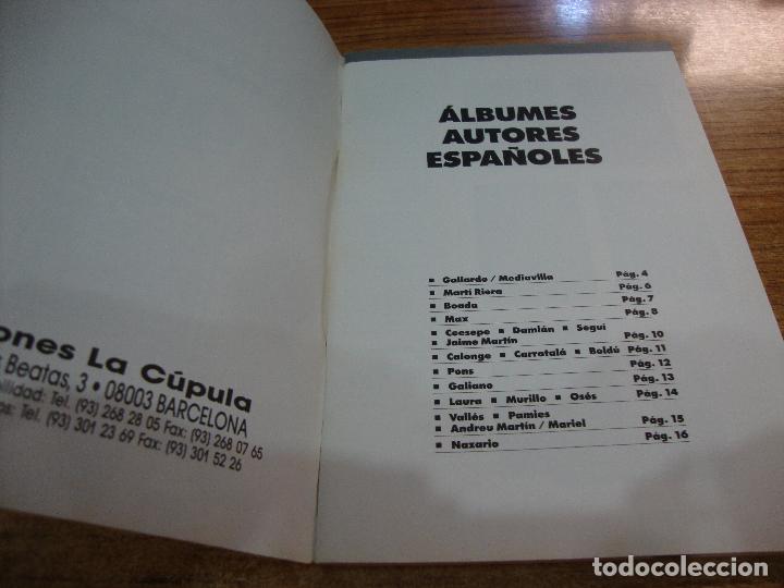 Cat&aacute;logos publicitarios: CATALOGO EDICIONES LA CUPULA 1991 VIBORA COMIX - Foto 2