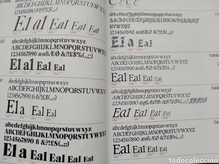 Cat&aacute;logos publicitarios: Cat&aacute;logo de letraset de 1986 - Foto 3