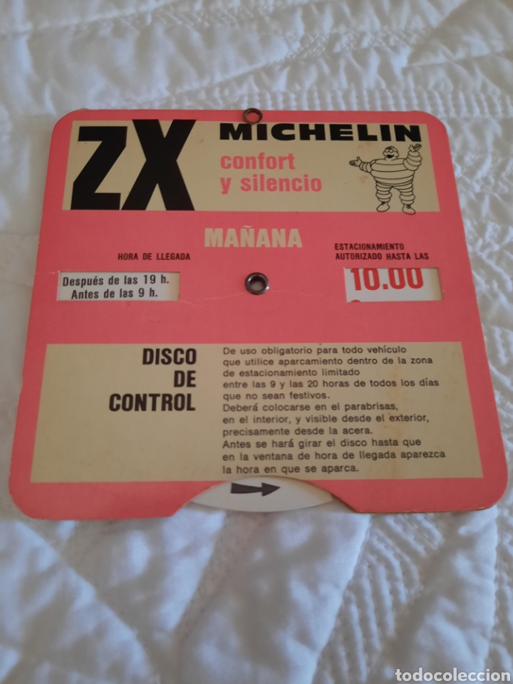 Cat&aacute;logos publicitarios: DISCO DE CONTROL MICHELIN - Foto 2