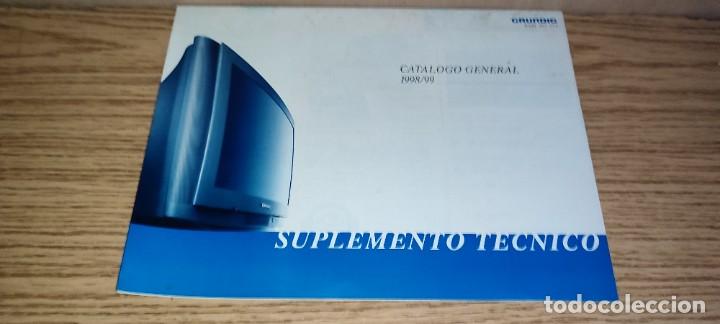 Werbekataloge: CAT&Aacute;LOGO GRUNDIG 1998/99