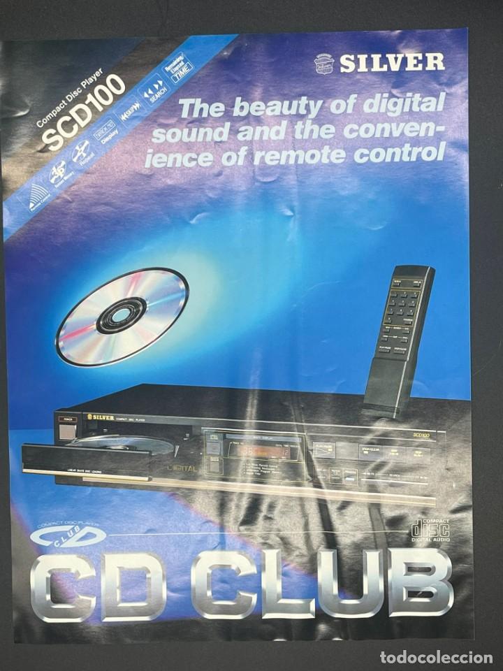 Cat&aacute;logos publicitarios: CATOLOGO SILVER - COMPACT DISC PLAYER SCD 100 - Foto 1