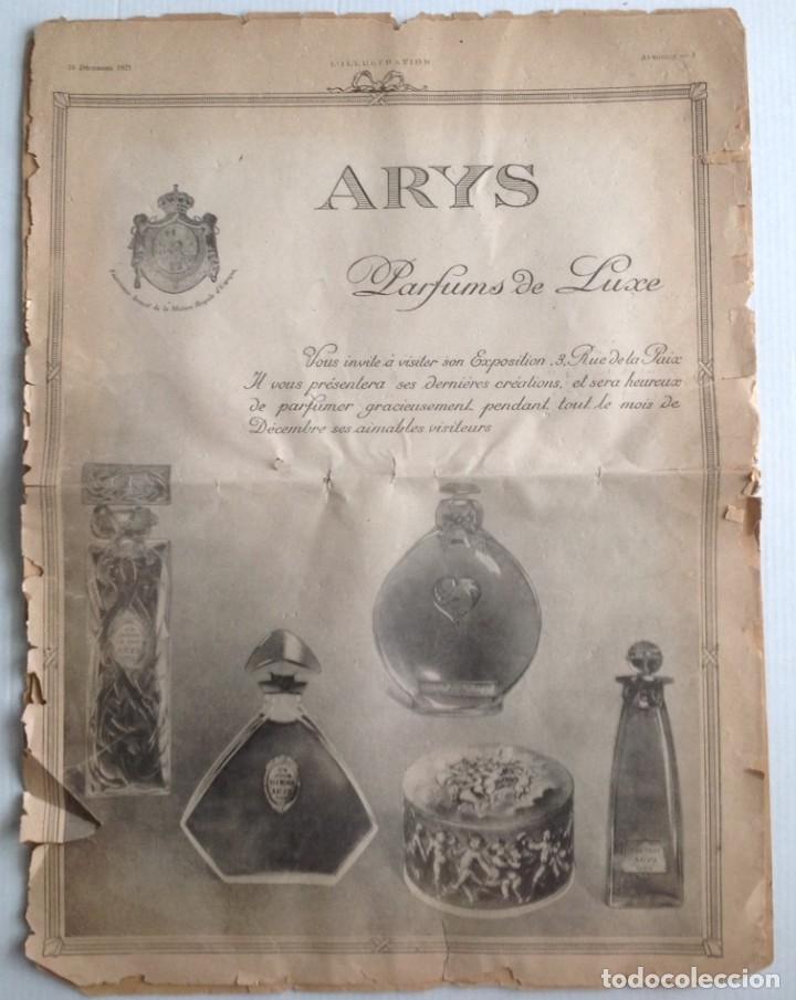 Cat&aacute;logos publicit&aacute;rios: Publicidad: perfumes de lujo ARYS , PAR&Iacute;S, L&acute;Illustration, 1921