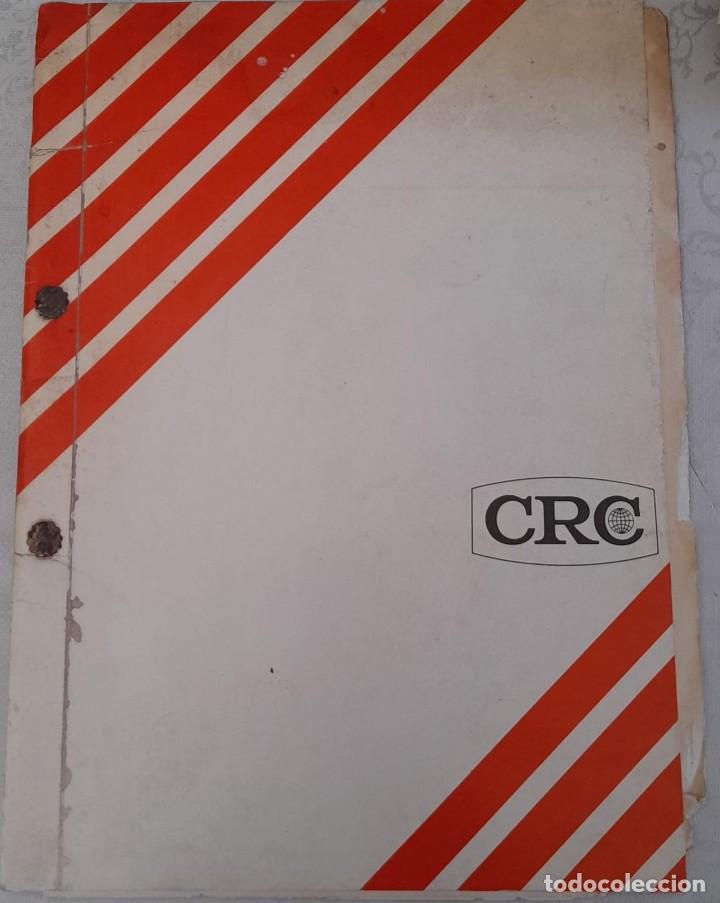 Cat&aacute;logos publicit&aacute;rios: CAT&Aacute;LOGO Y LISTA DE PRECIOS DE PRODUCTOS PARA EL COCHE CRC, DE 1980