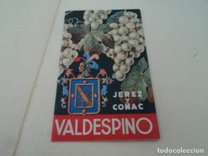 Catalogues publicitaires: CATALOGO DE JEREZ Y CO&Ntilde;AC VALDESPINO &ndash; EDITADO EL A&Ntilde;O 1935, representante en barcelona