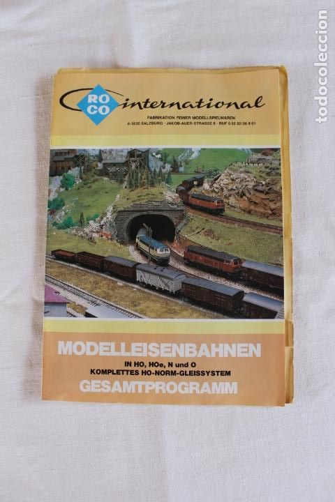 Catalogues publicitaires: REVISTA ROCO INTERNATIONAL TRENES