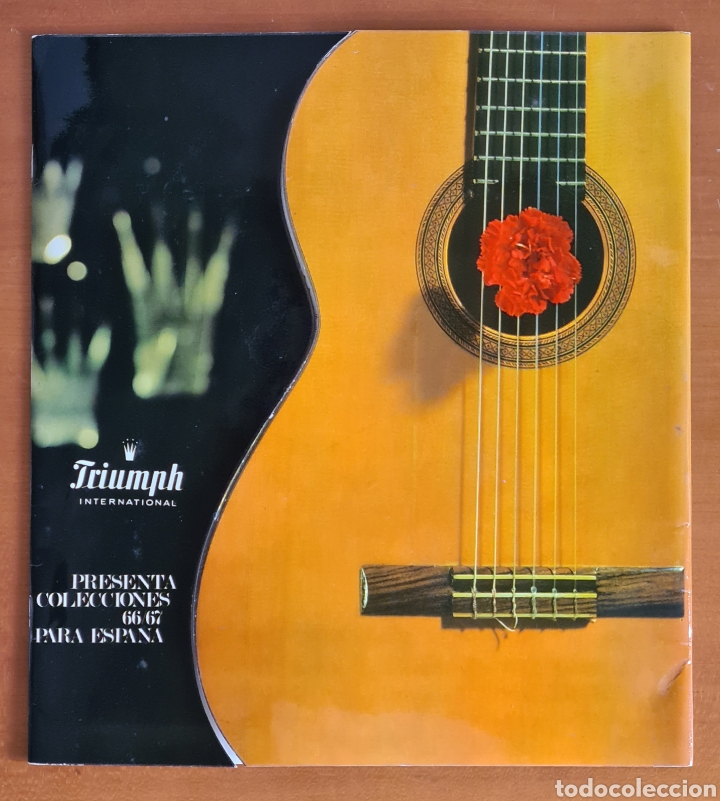 Cat&aacute;logos publicitarios: Cat&aacute;logo Lencer&iacute;a Triumph International Ropa Interior 66-67 Moda Espa&ntilde;ola Dise&ntilde;o Flamenca Andaluc&iacute;a
