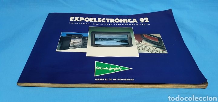 Cat&aacute;logos publicitarios: CATALOGO EXPOELECTRONICA 92 EL CORTE INGLES - Foto 2