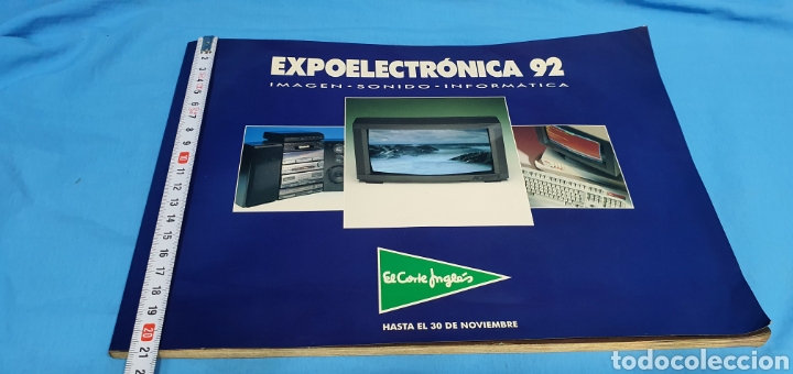 Cat&aacute;logos publicitarios: CATALOGO EXPOELECTRONICA 92 EL CORTE INGLES - Foto 13
