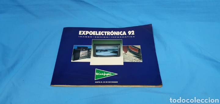 Cat&aacute;logos publicit&aacute;rios: CATALOGO EXPOELECTRONICA 92 EL CORTE INGLES