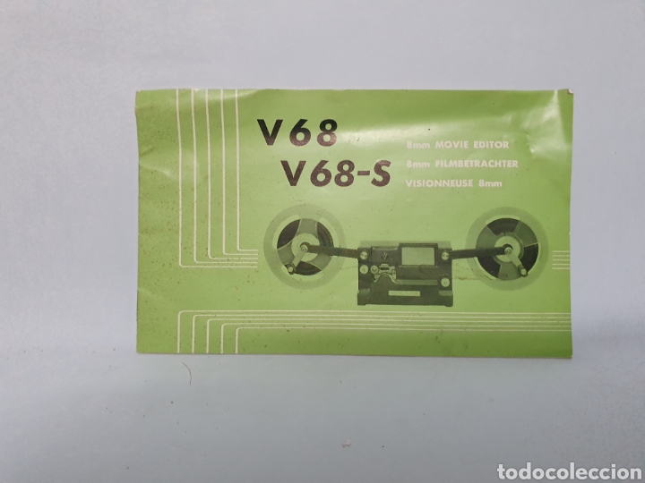Werbekataloge: INSTRUCCIONES MOVIE EDITOR 8MM. V 68, V 68-S