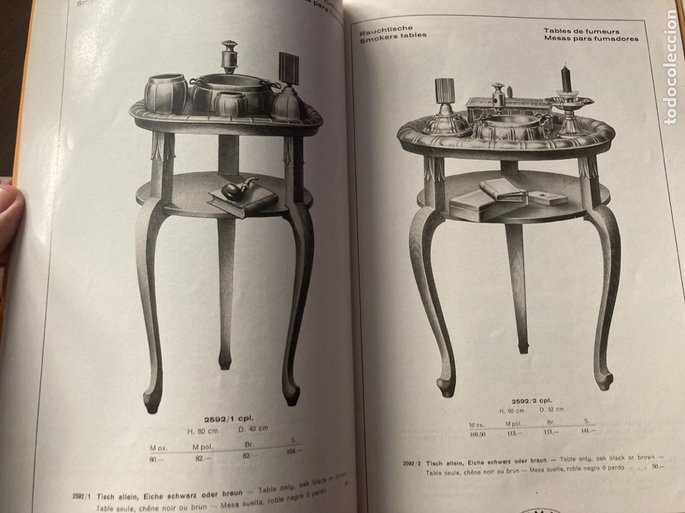 Cat&aacute;logos publicitarios: Cat&aacute;logo mesas fumar. 1929 - Foto 3