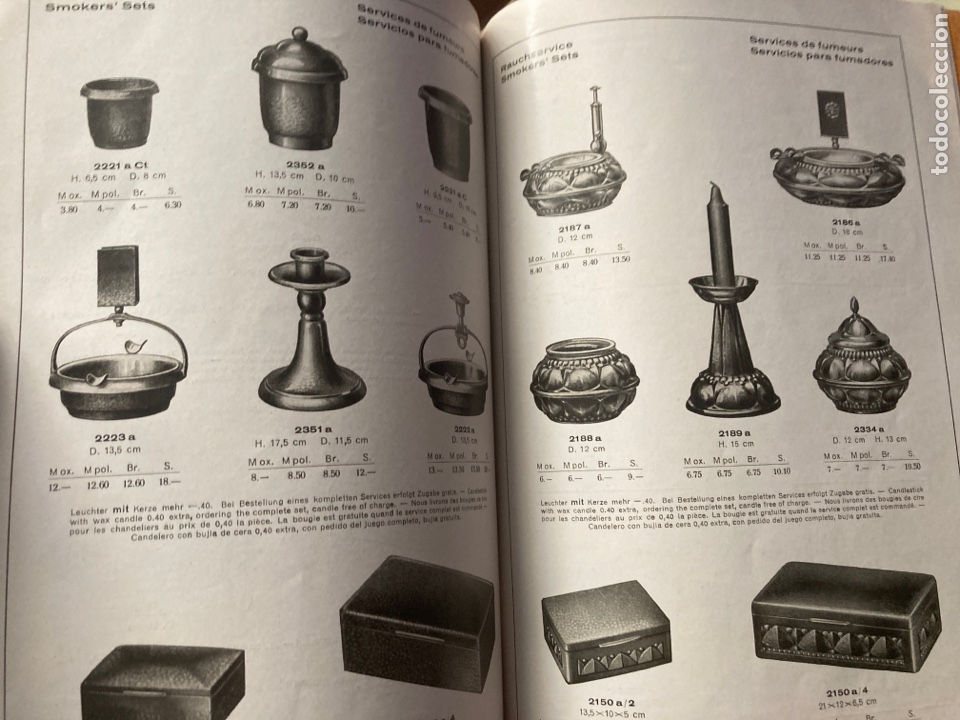 Cat&aacute;logos publicitarios: Cat&aacute;logo mesas fumar. 1929 - Foto 5