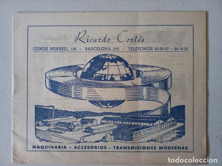 Catalogues publicitaires: RICARDO CORTES / MAQUINARIA, ACCESORIOS, TRANSMISIONES MODERNAS 10 P&aacute;ginas.