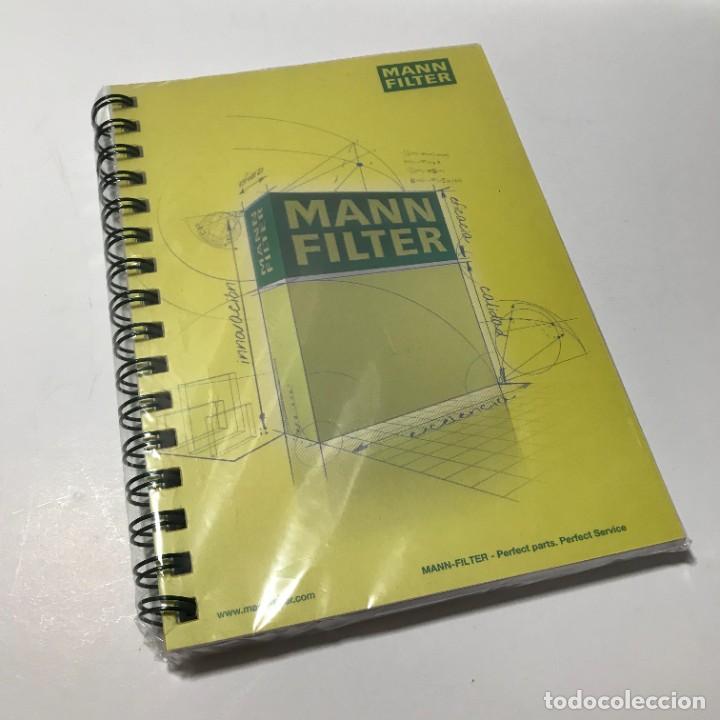 Cat&aacute;logos publicit&aacute;rios: LIBRETA DE NOTAS, MANN FILTER 15X21 CMS