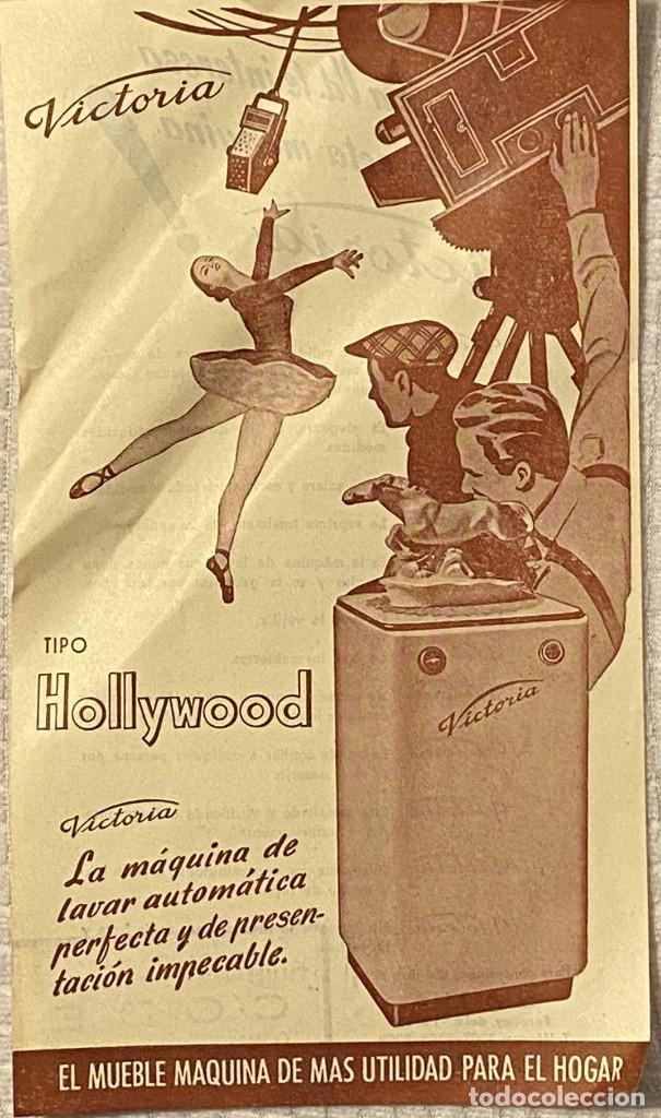 Cat&aacute;logos publicitarios: MAQUINA DE LAVAR VICTORIA . TIPO HOLLYWOOD . CODE . SAMA TERRASSA