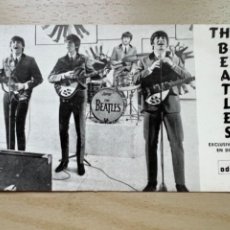 Catalogues publicitaires: THE BEATLES FOTOGRAFIA PROMOCIONAL DISCOS ODEON 1964. Lote 359003665