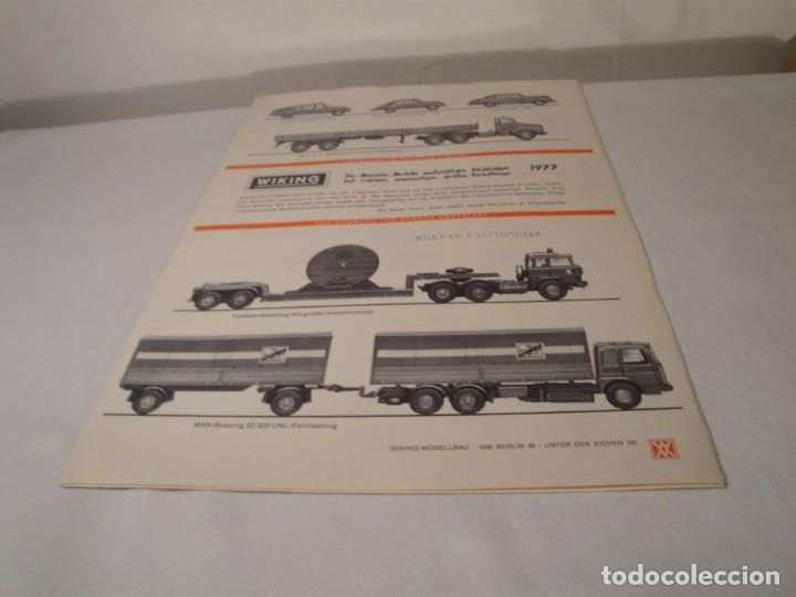 Cat&aacute;logos publicitarios: Cat&aacute;logo Wiking, a&ntilde;o 1977 (Tr&iacute;ptico). En Alem&aacute;n. - Foto 6