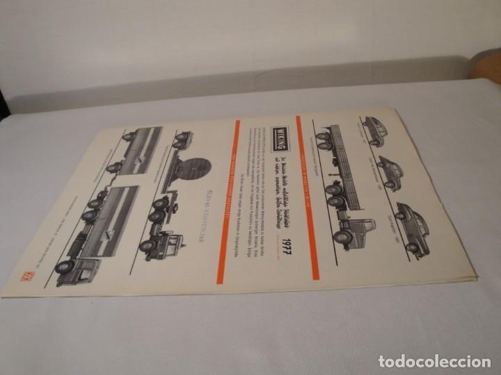 Cat&aacute;logos publicitarios: Cat&aacute;logo Wiking, a&ntilde;o 1977 (Tr&iacute;ptico). En Alem&aacute;n. - Foto 7
