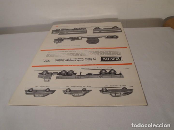 Cat&aacute;logos publicitarios: Cat&aacute;logo Wiking, a&ntilde;o 1977 (Tr&iacute;ptico). En Alem&aacute;n. - Foto 8