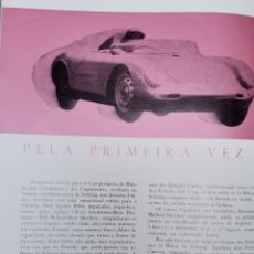 Catálogos publicitarios: 1960 BOLETIM GUÉRIN REPRESENTANTE PORSCHE , VOLKSWAGEN , VESPA , LANCIA EN PORTUGAL RARO. Lote 363787275