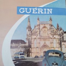 Catálogos publicitarios: 1960 BOLETIM GUÉRIN REPRESENTANTE PORSCHE , VOLKSWAGEN , VESPA , LANCIA EN PORTUGAL RARO. Lote 363787970