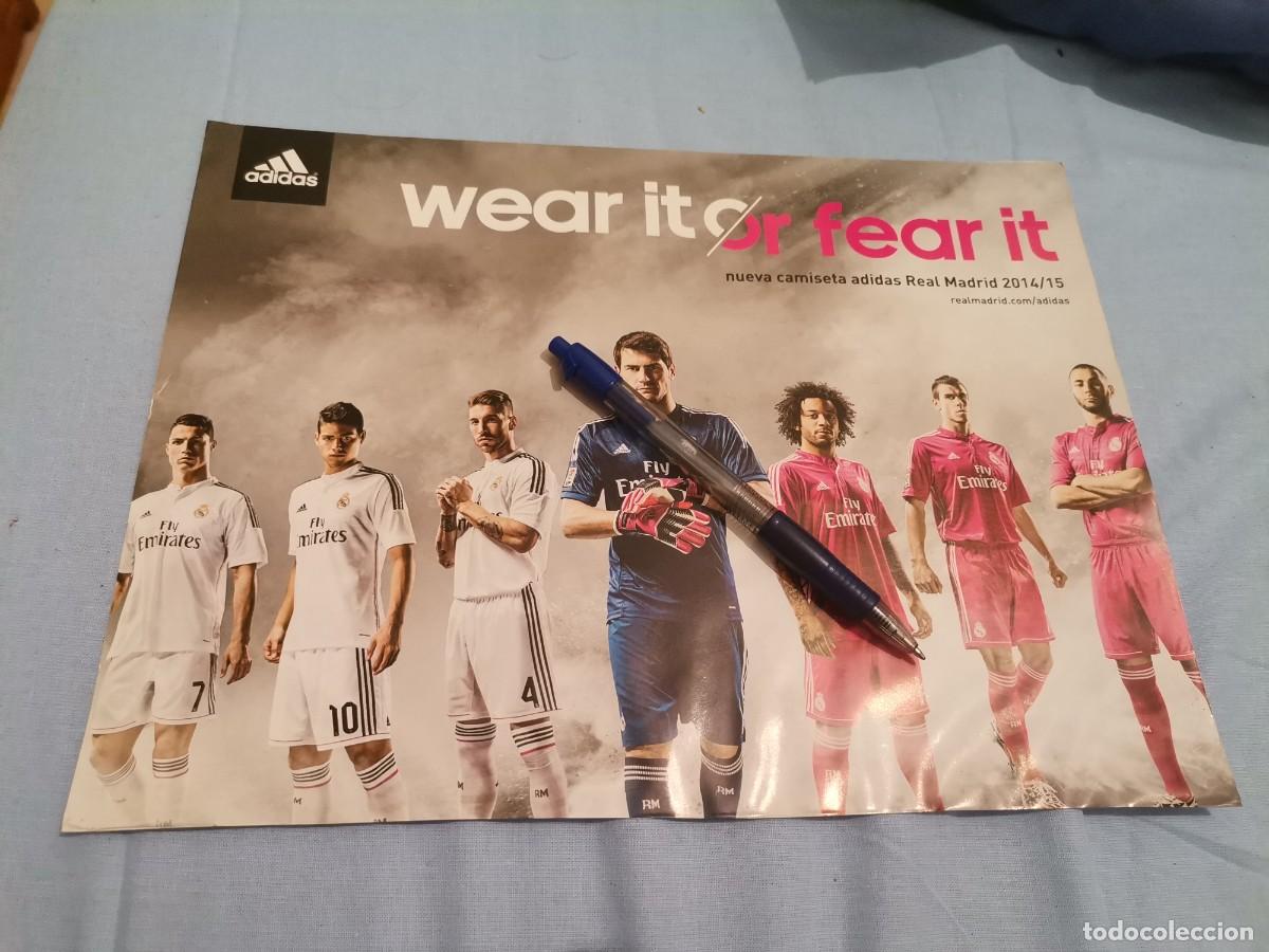 Cat&aacute;logos publicitarios: ADIDAS Y REAL MADRID ANUNCIO PUBLICIDAD REVISTA 2014