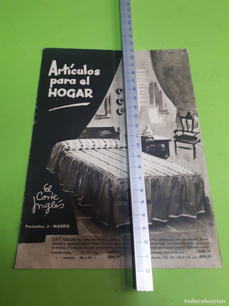 Cat&aacute;logos publicitarios: Cat&aacute;logo El Corte Ingl&eacute;s, 1957, Preciados 3. Hauser y Menet.