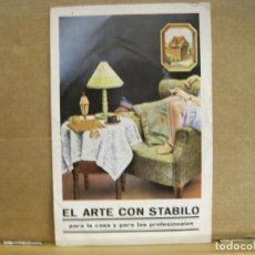 Catálogos publicitarios: LAPICES STABILO-CATALOGO PUBLICIDAD-VER FOTOS-(K-7483). Lote 366809816