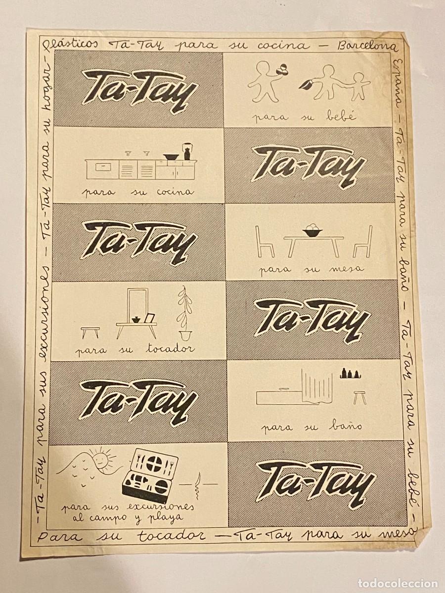 Cat&aacute;logos publicitarios: TA-TAY PLASTICOS PUBLICIDAD