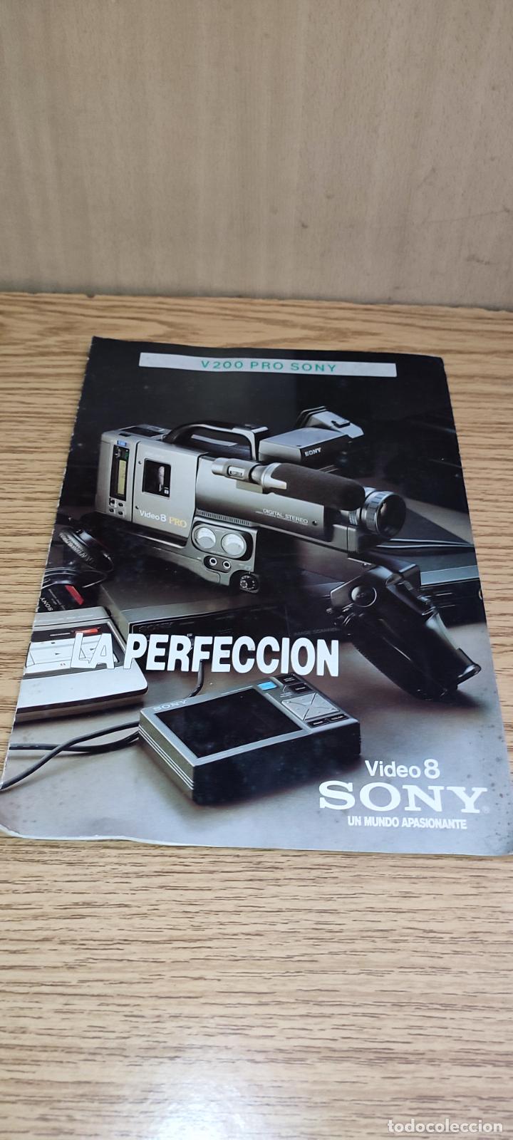 Werbekataloge: CAT&Aacute;LOGO V200 PRO SONY VIDEO 8