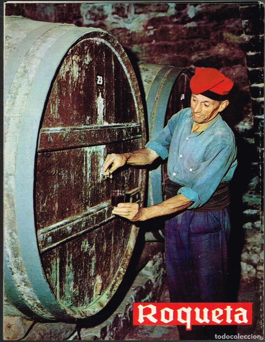 Werbekataloge: 1972 PUBLICIDAD Y AN&Eacute;CDOTAS VINOS &rdquo;ROQUETA&rdquo; (ENTRE CALDERS, AVINY&Oacute; Y ART&Eacute;S) - MANRESA