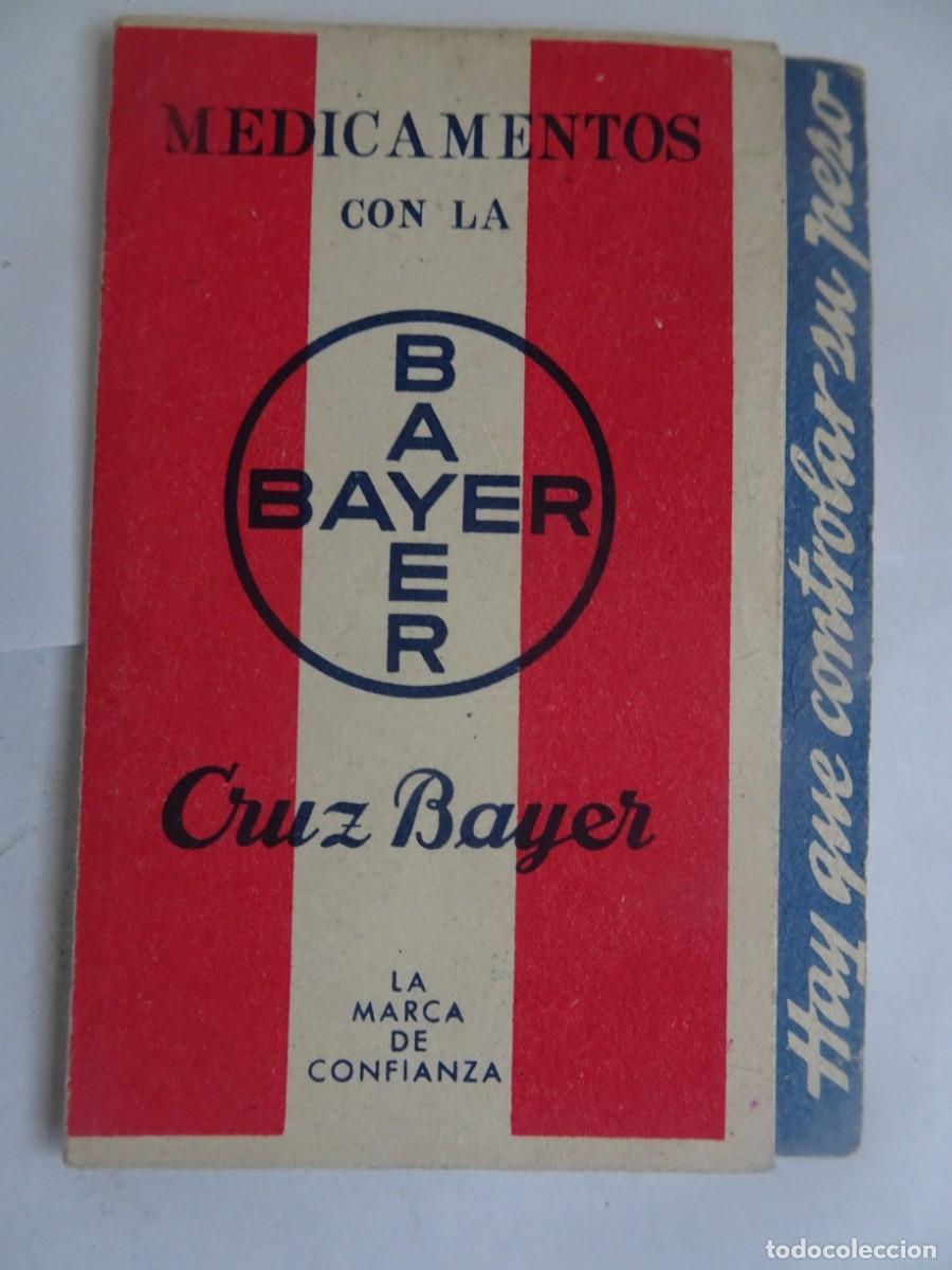 Catalogues publicitaires: PUBLICIDAD DE BAYER , HAY QUE CONTROLAR SU PESO , CAFIASPIRINA, VER FOTOS